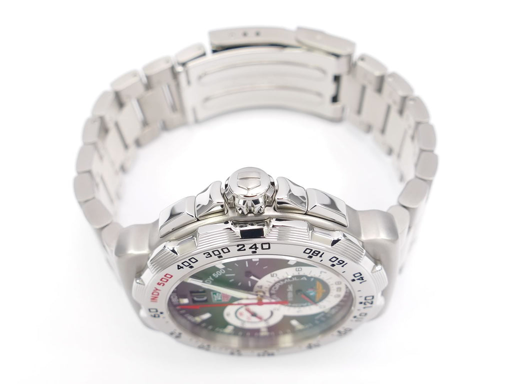 TAG Heuer Formula 1 Indy 500 Chronograph CAH101A.BA0860 screw down crown