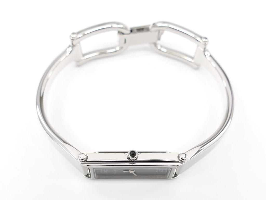 Gucci 1500 L Grey crown with black cabochon