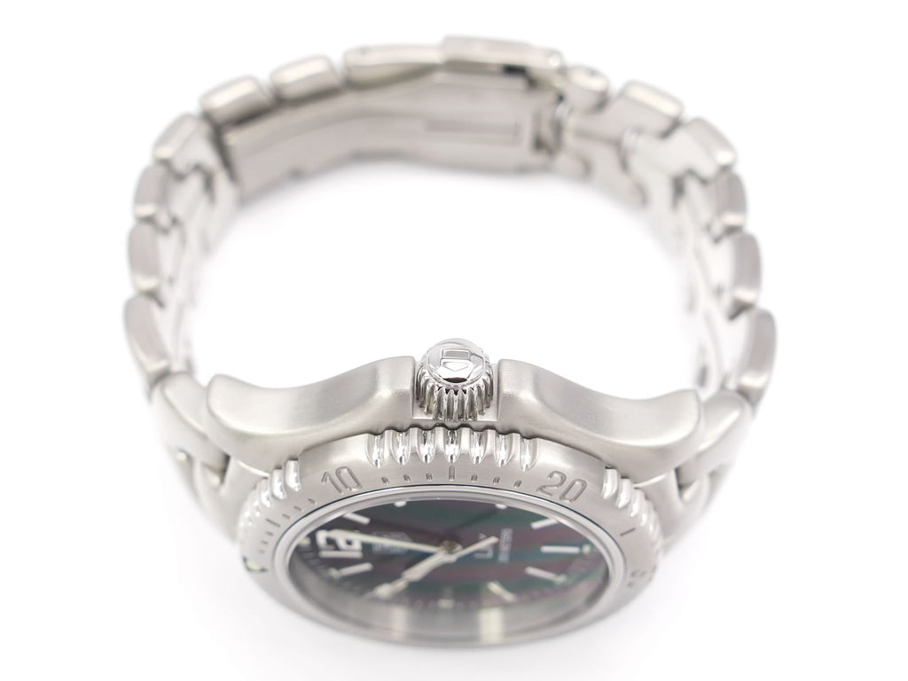 TAG Heuer Link Black Dial WT1110-0 screw down crown