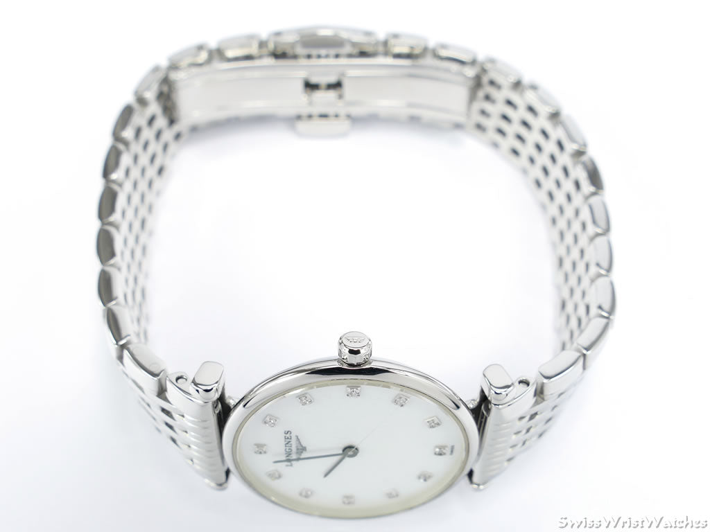 Longines La Grande Classique White Diamond Set Mother of Pearl L4.209.4.87.6