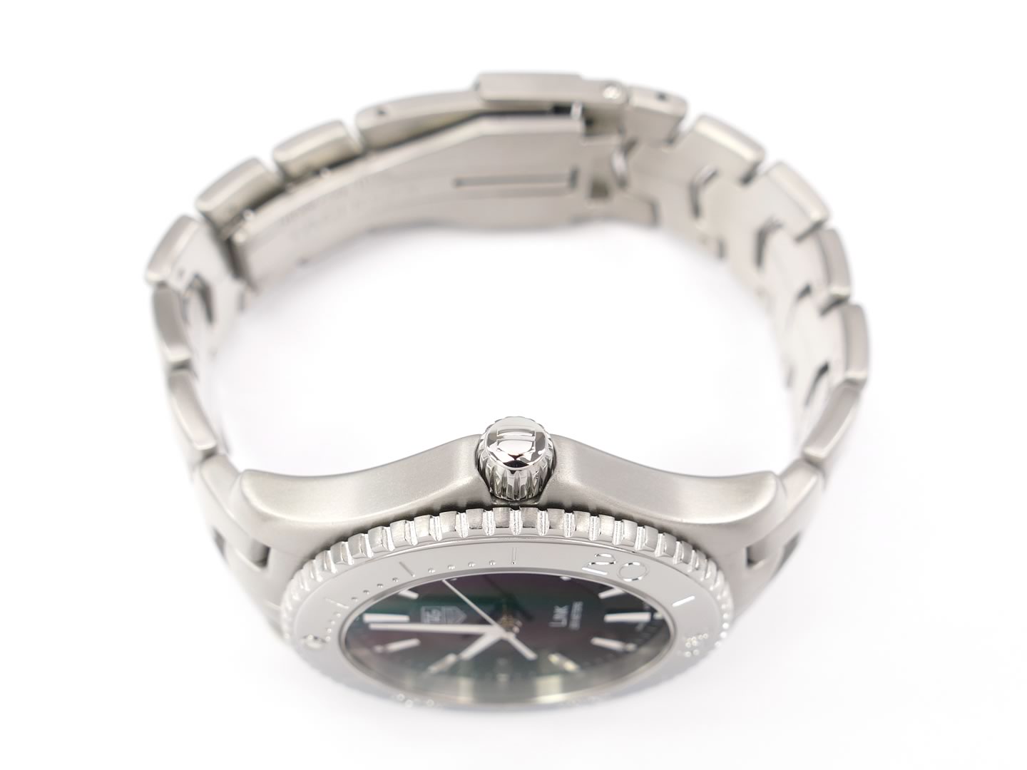 TAG Heuer Link Black WJ1110.BA0570 screw down crown