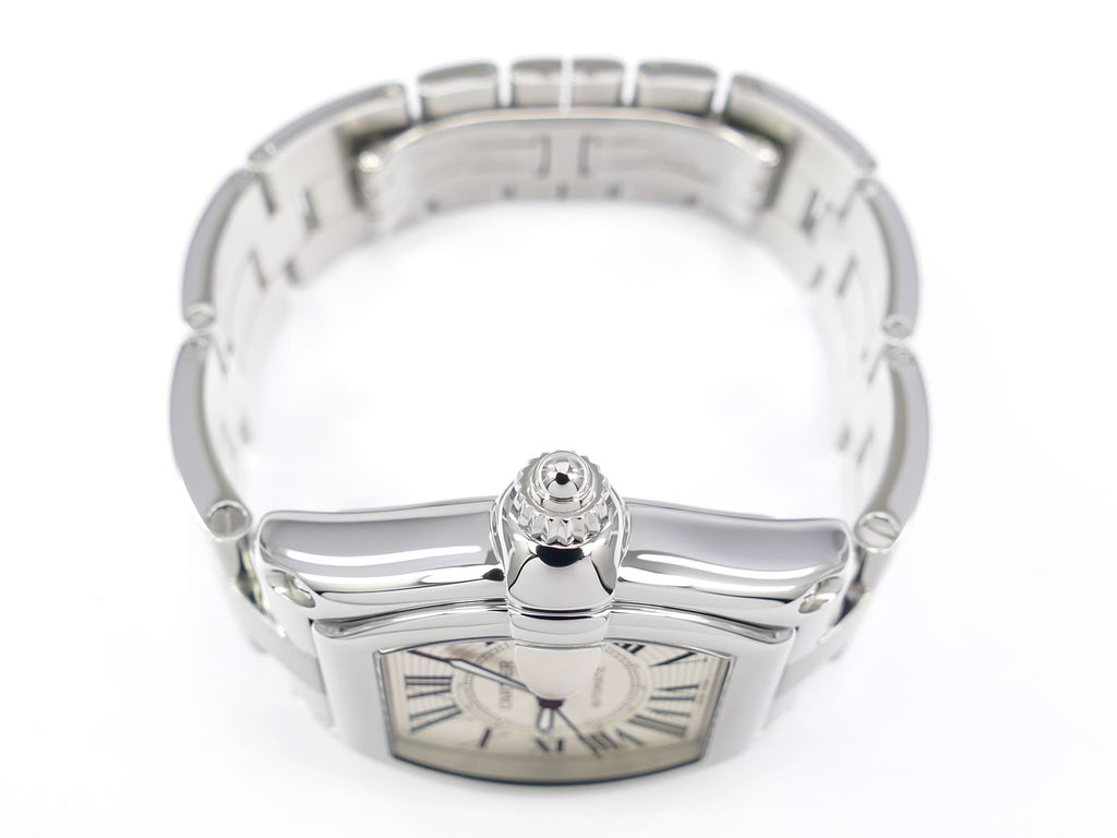 Cartier Roadster 2510 Silver over sized crown