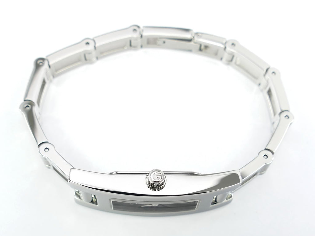 Gucci 3900L Grey Stainless Steel crown