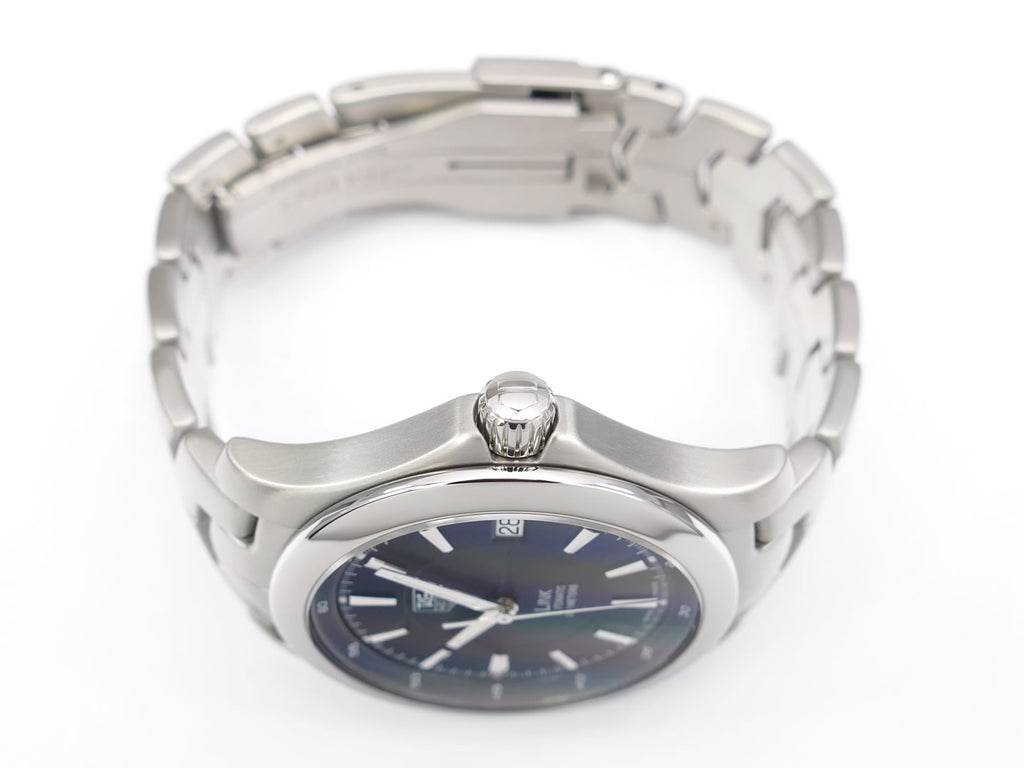 TAG Heuer Link WJF2112 Stainless Steel screw down crown