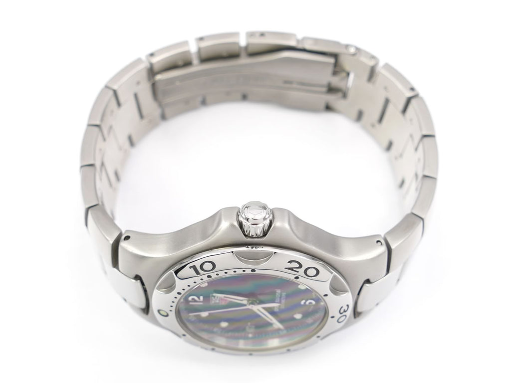 TAG Heuer Kirium 38mm Blue Dial WL1113.BA0701 screw down crown