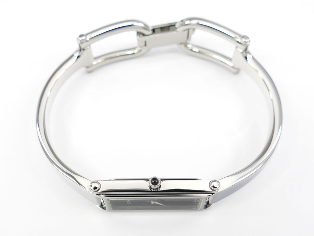 Gucci 1500L Stainless Steel crown with black cabochon
