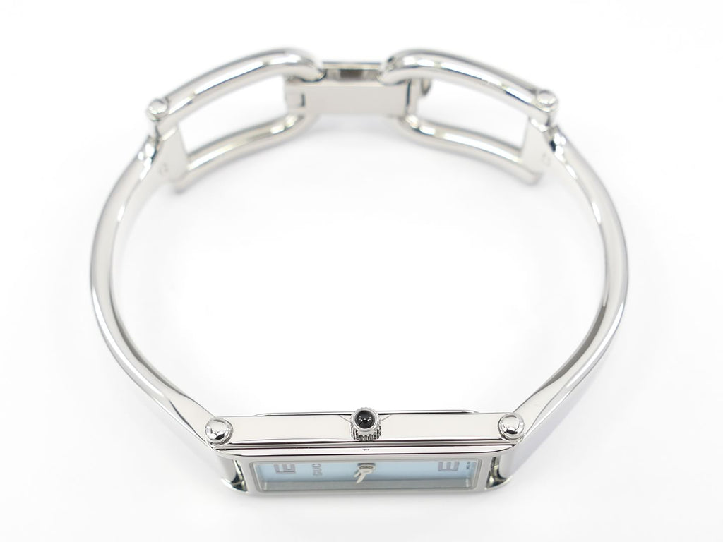 Gucci 1500L Stainless Steel crown with black cabochon