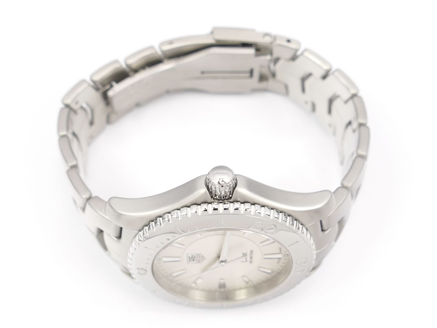 TAG Heuer Link WJ1111.BA0570 screw down crown