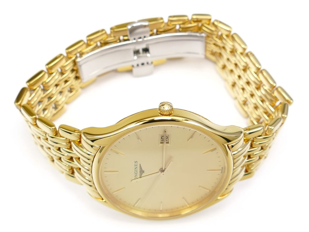 Longines Lyre 18k Gold PVD crown L4.759.2.32.8
