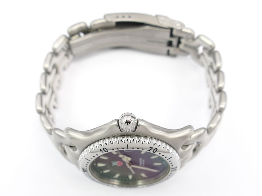 TAG Heuer SEL Grey WG1213-K0 screw down crown