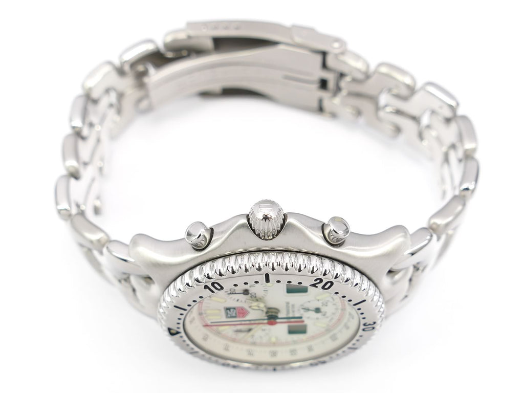 TAG Heuer SEL Chronograph CG1111-0 screw down crown