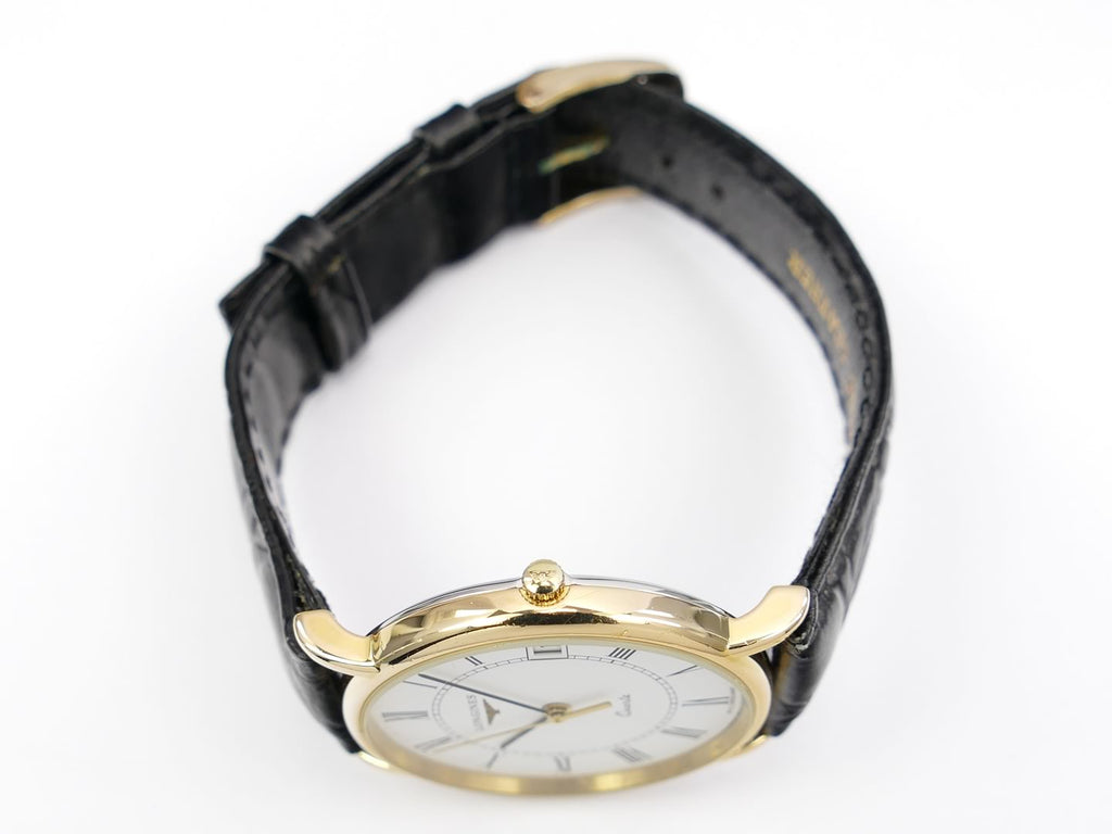 Longines La Grande Classique 18k Gold Plated crown