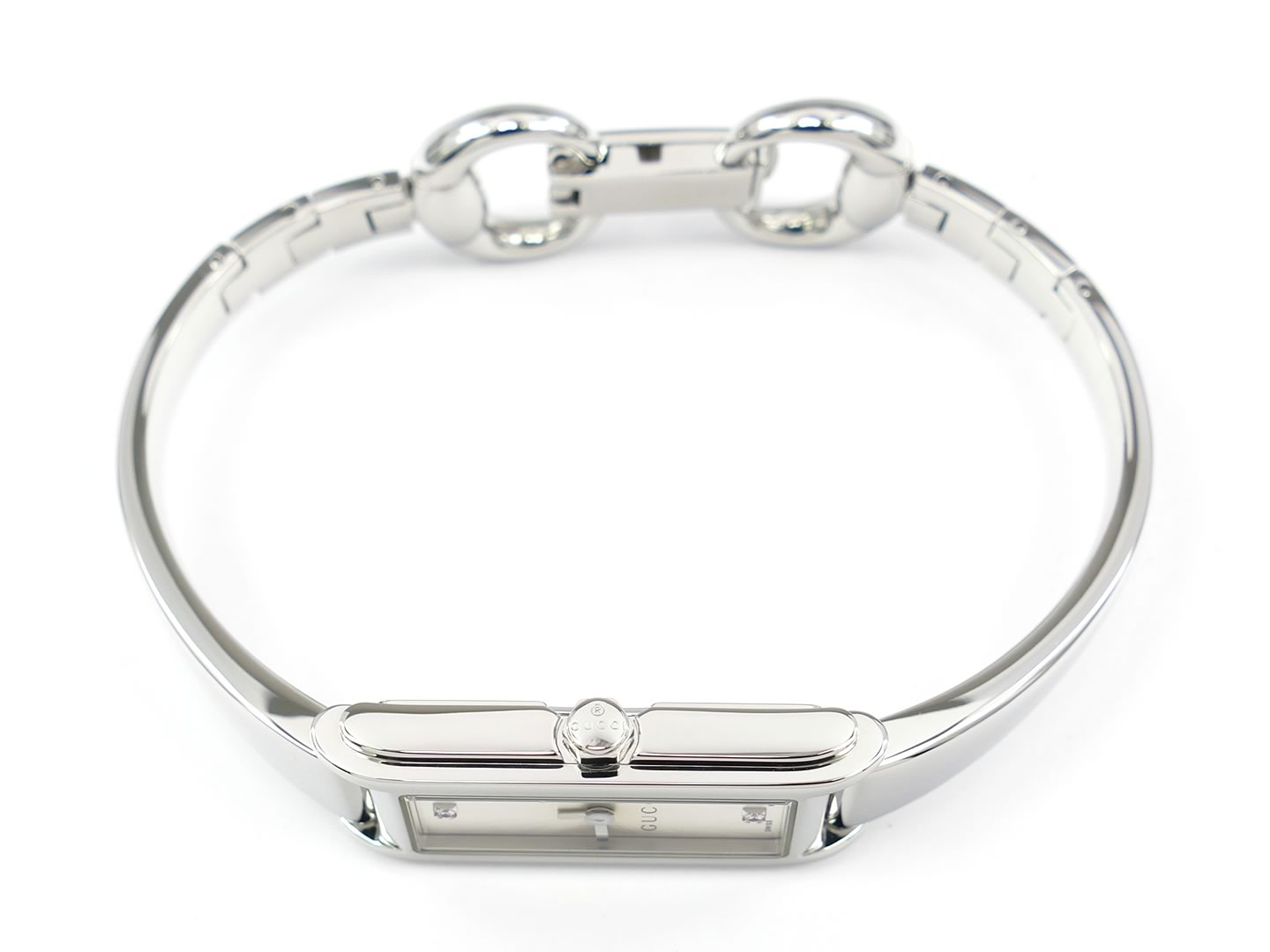 Gucci G-Line 109 Silver YA109519 Stainless Steel crown