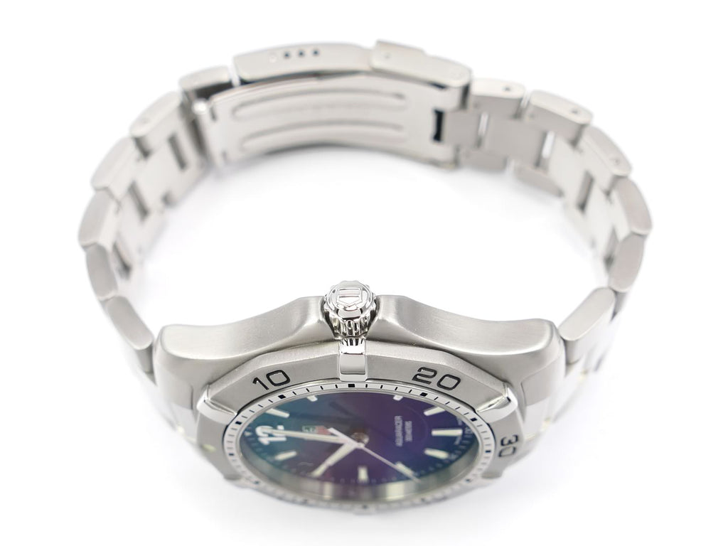 TAG Heuer Aquaracer WAF1113.BA0801 screw down crown