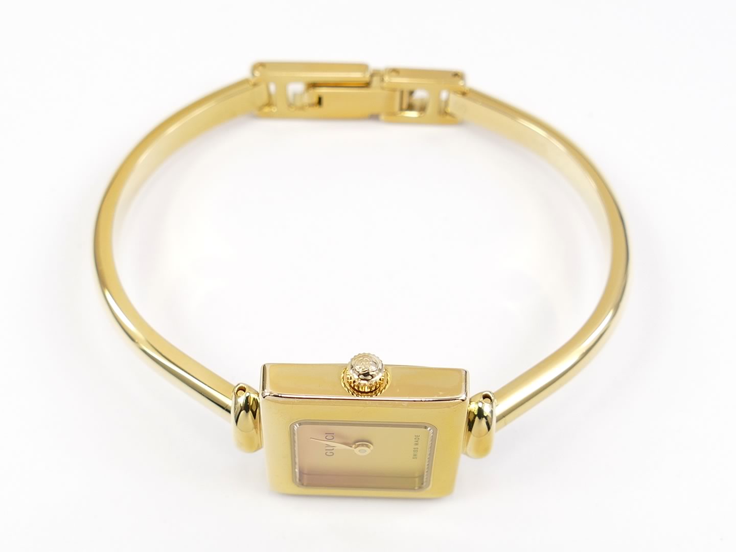 Gucci 1900L 18k Gold Plated crown