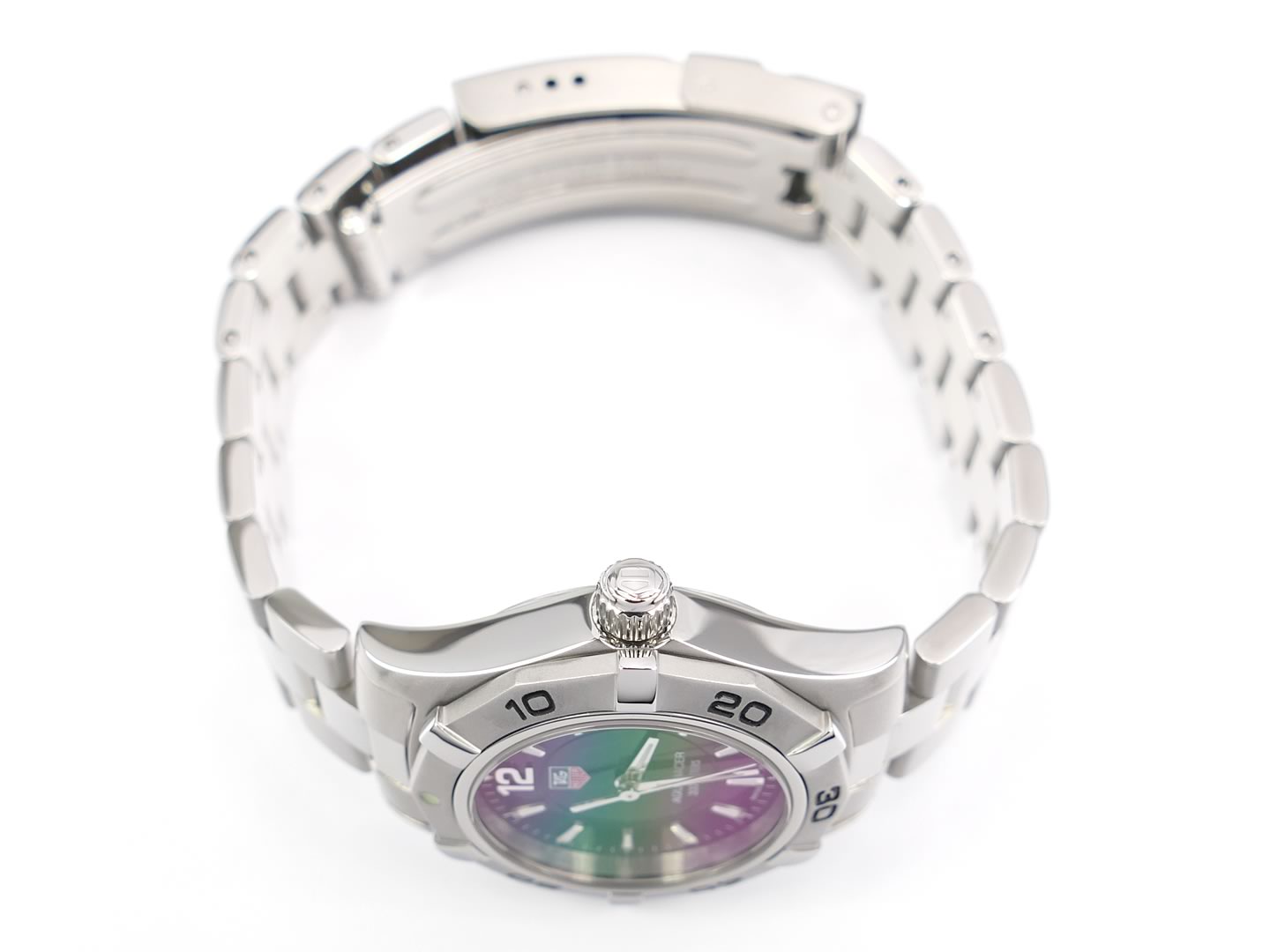 TAG Heuer Aquaracer WAF1410.BA0823 screw down crown