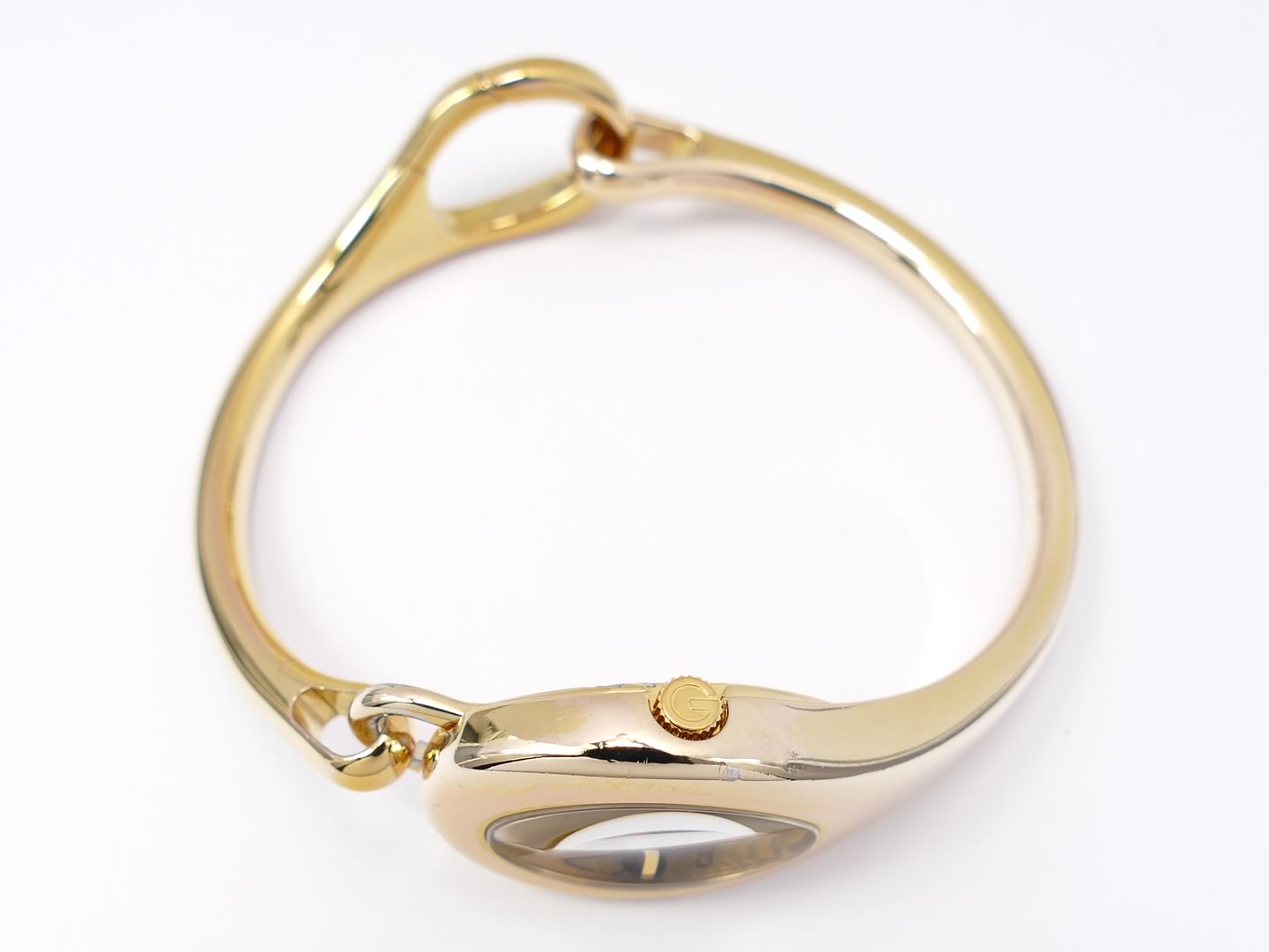 Gucci Horsebit 103 18k Gold crown