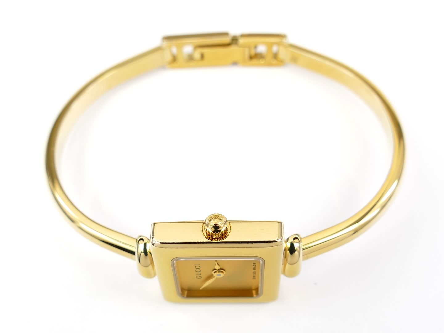 Gucci 1900L 18k Gold Plated crown