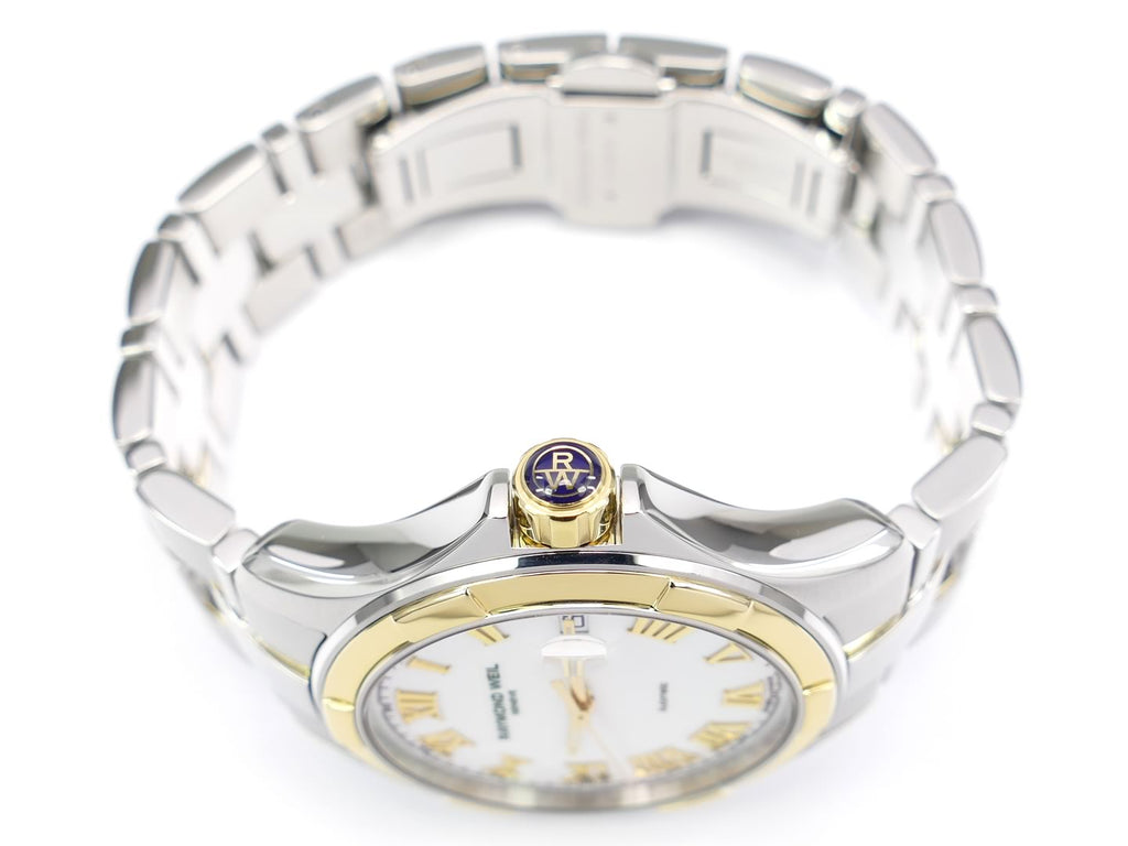 Raymond Weil Parsifal 2970-SG-00308 18k Gold screw down crown