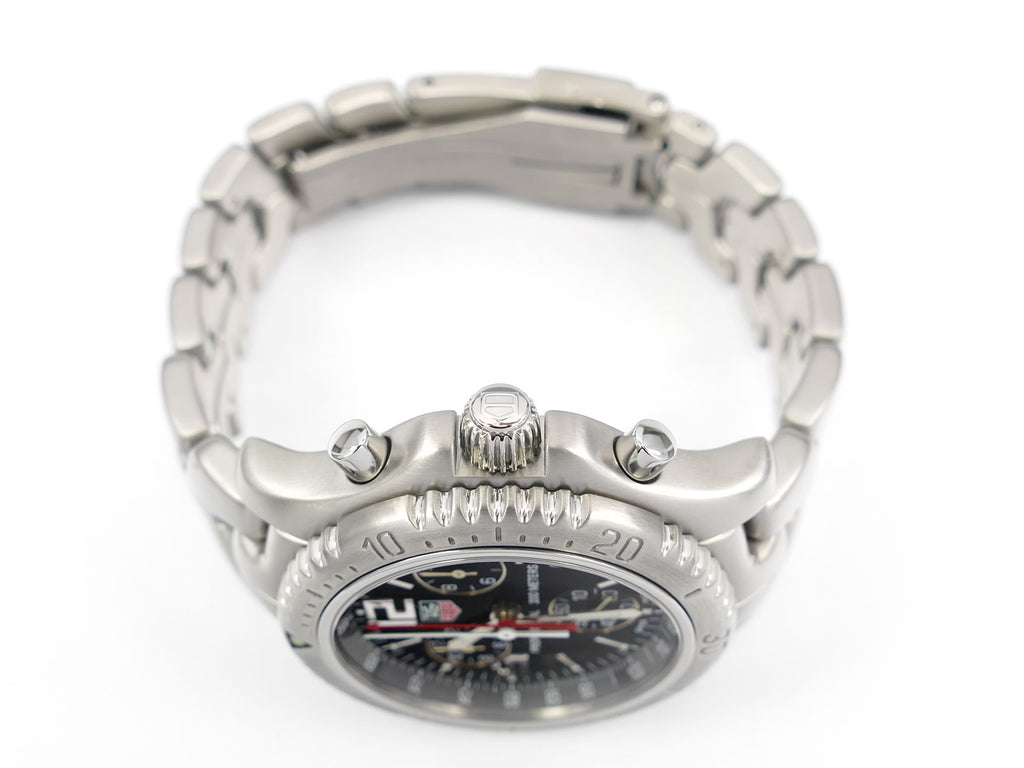 TAG Heuer Link Chronograph CT1111.BA0550 screw down crown