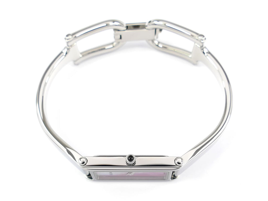 Gucci 1500L Stainless Steel crown with black cabochon