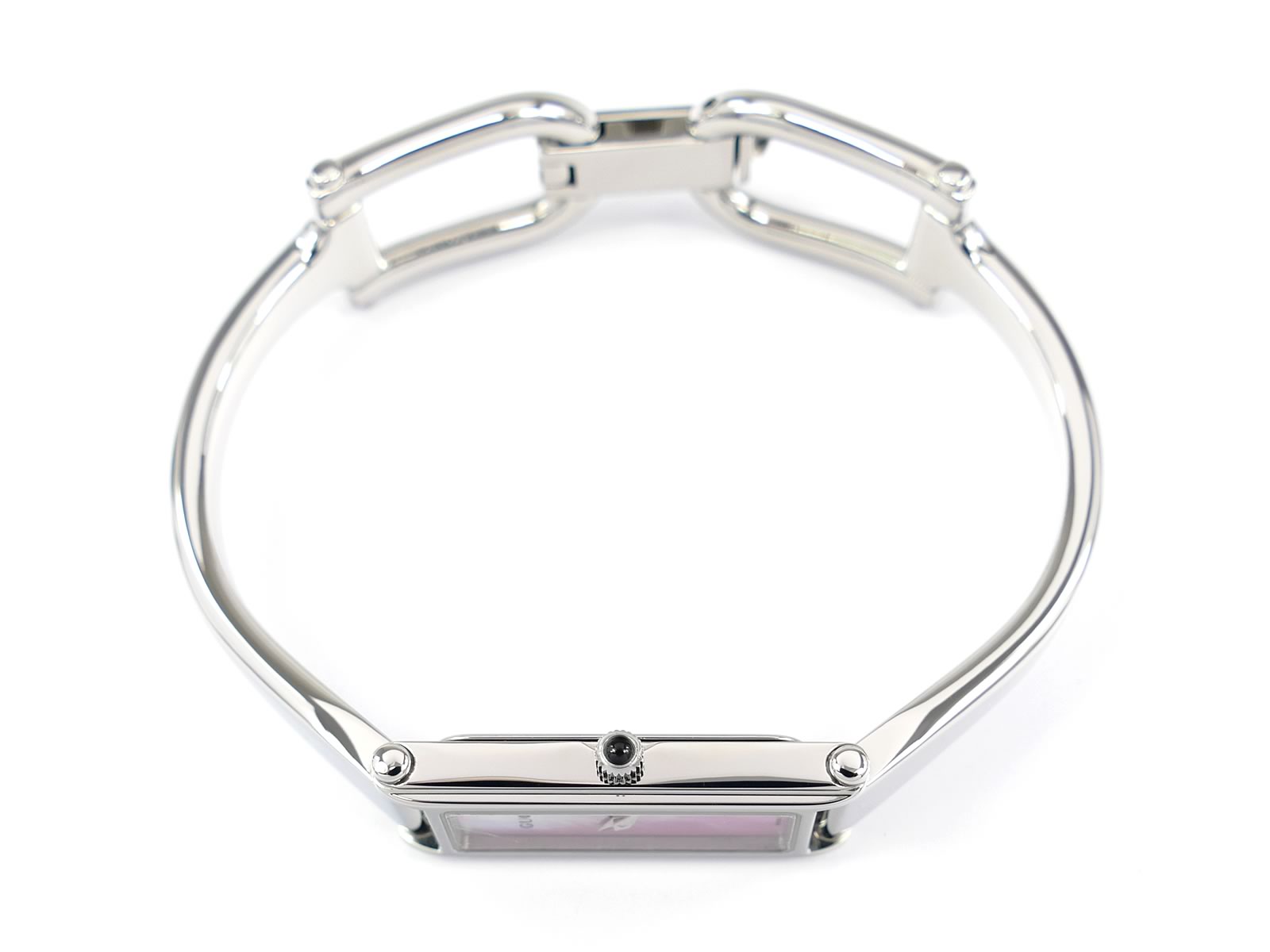 Gucci 1500L Stainless Steel crown with black cabochon