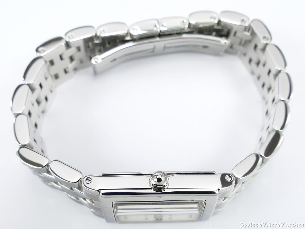 Raymond Weil Tango White Mother of Pearl 5970 Stainless Steel Rectangular Watch