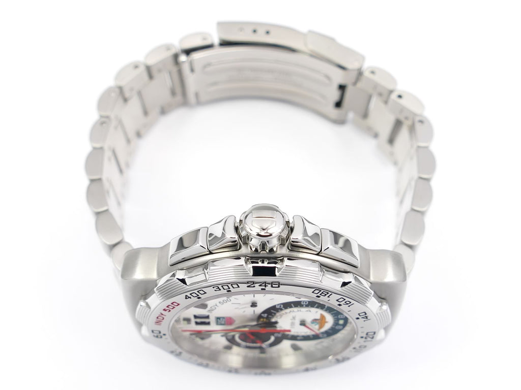 TAG Heuer Formula 1 Indy 500 Chronograph CAH101B.BA0854 screw down crown