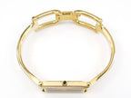 Gucci 1500L 18k Gold Plated crown with black cabochon
