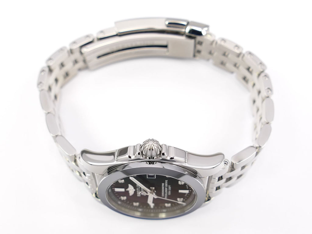Breitling Galactic 29 Sleek Black W72348 crown