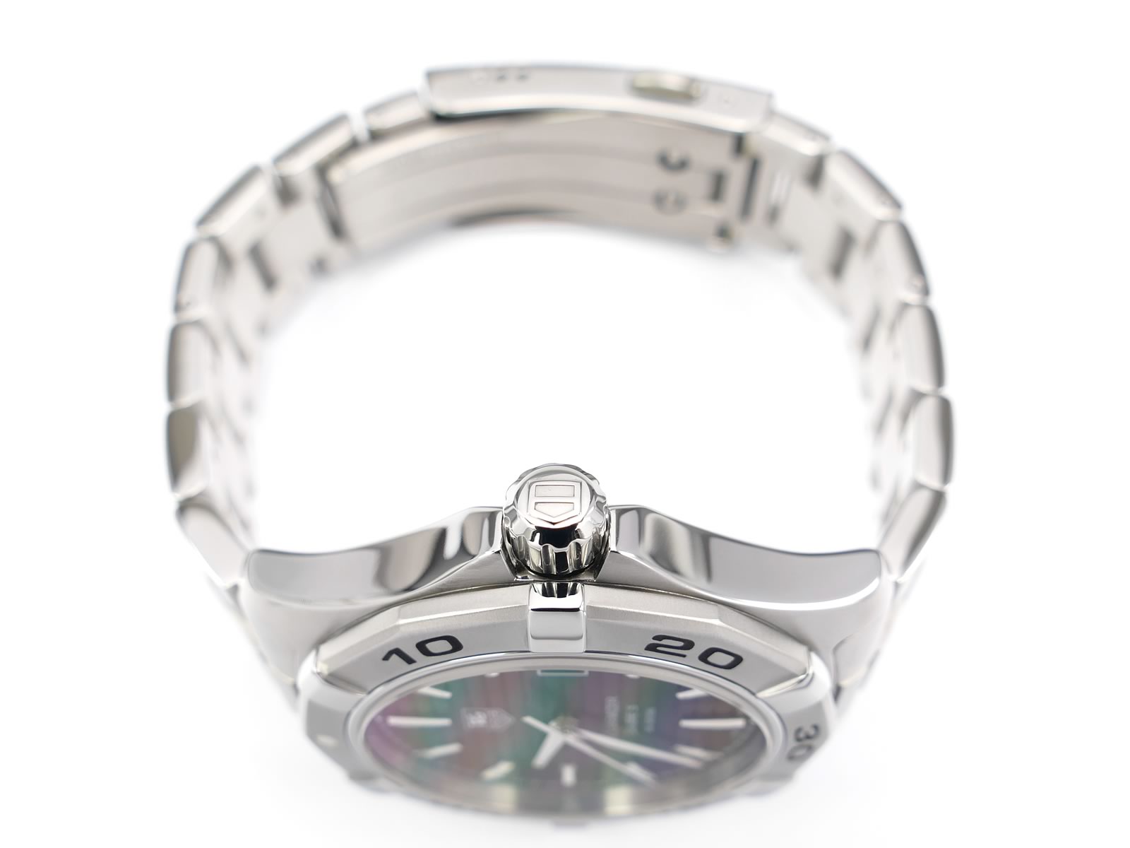 TAG Heuer Aquaracer WAP2010.BA0830 screw down crown