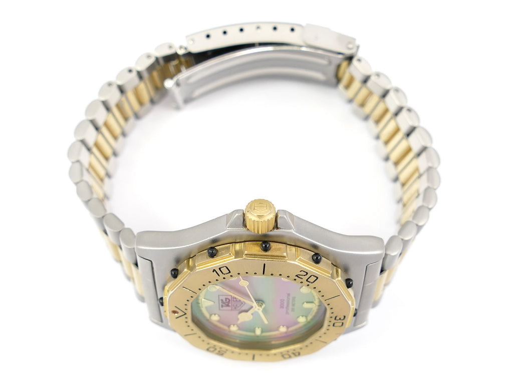 TAG Heuer 3000 934.213 screw down 18k gold plated crown
