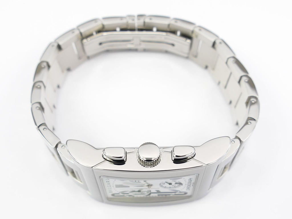 Bulgari Rettangolo RTC 49 S crown and pushers