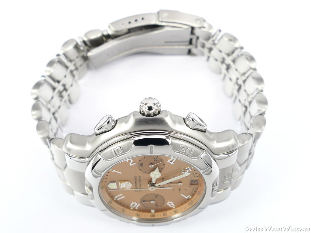 TAG Heuer 6000 Copper Dial Chronometer CH5111 Automatic Chronograph 40mm