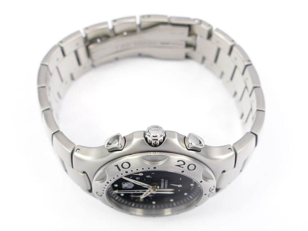 TAG Heuer Kirium Chronograph CL1110.BA0700 screw down crown