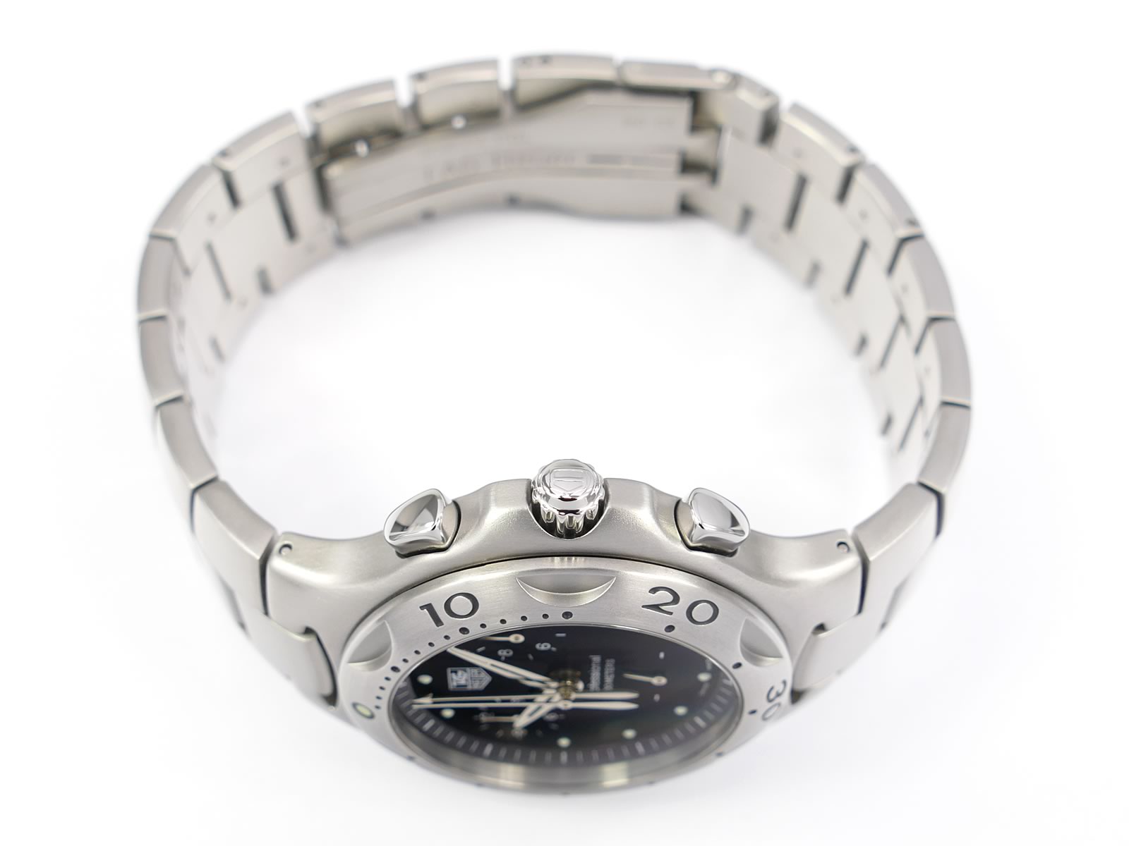 TAG Heuer Kirium Chronograph CL1110.BA0700 screw down crown
