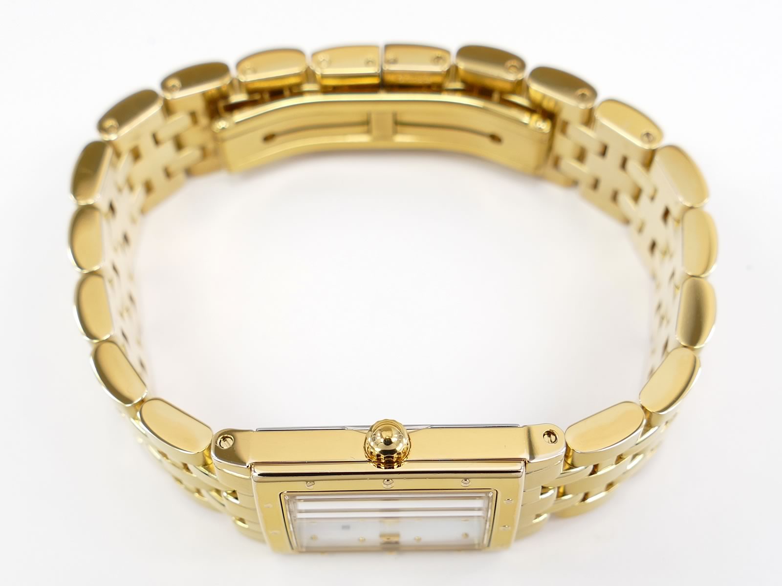 Raymond Weil Tango 5970 18k Gold Plated crown