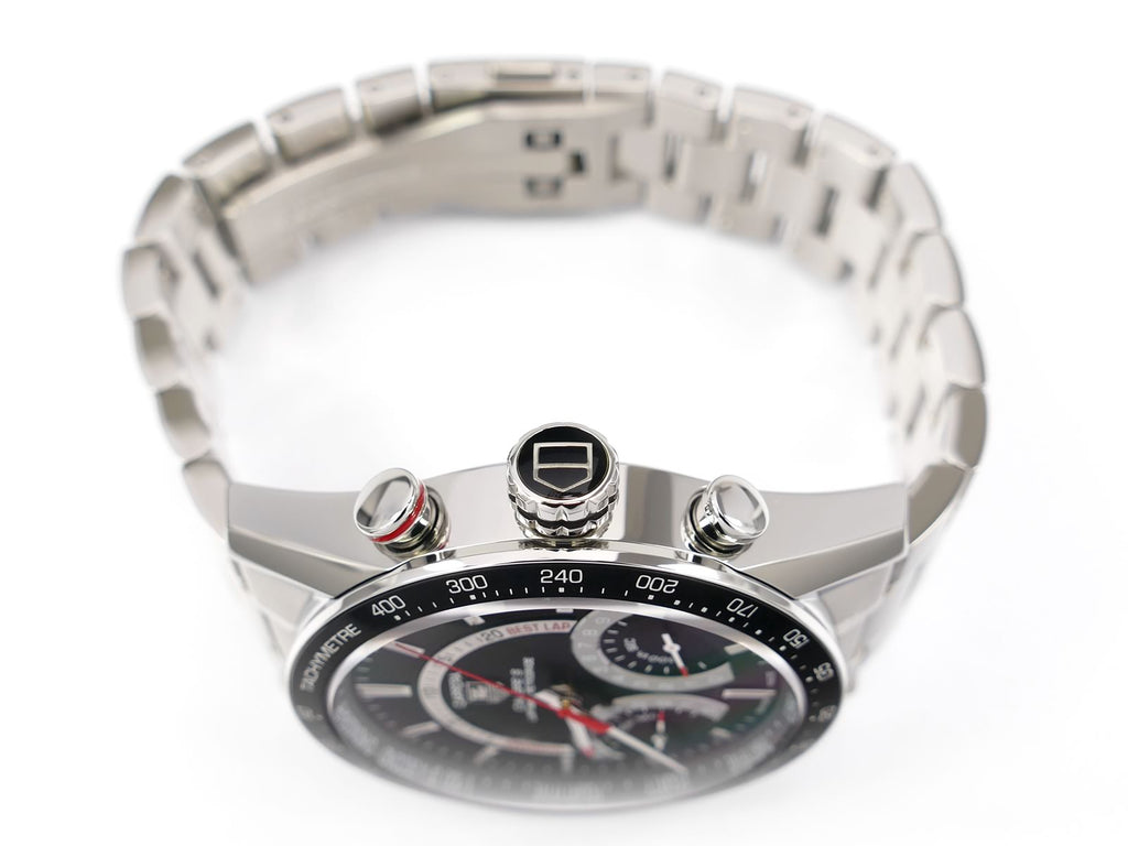 TAG Heuer Carrera CV7A10.BA0795 crown and pushers