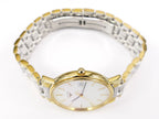 Longines Présence White L4.720.2 18k gold crown