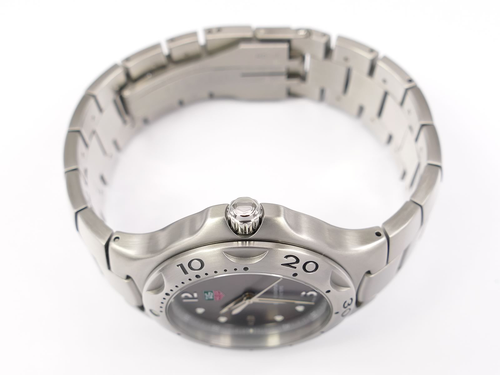 TAG Heuer Kirium Grey WL1011.BA0700 screw down crown