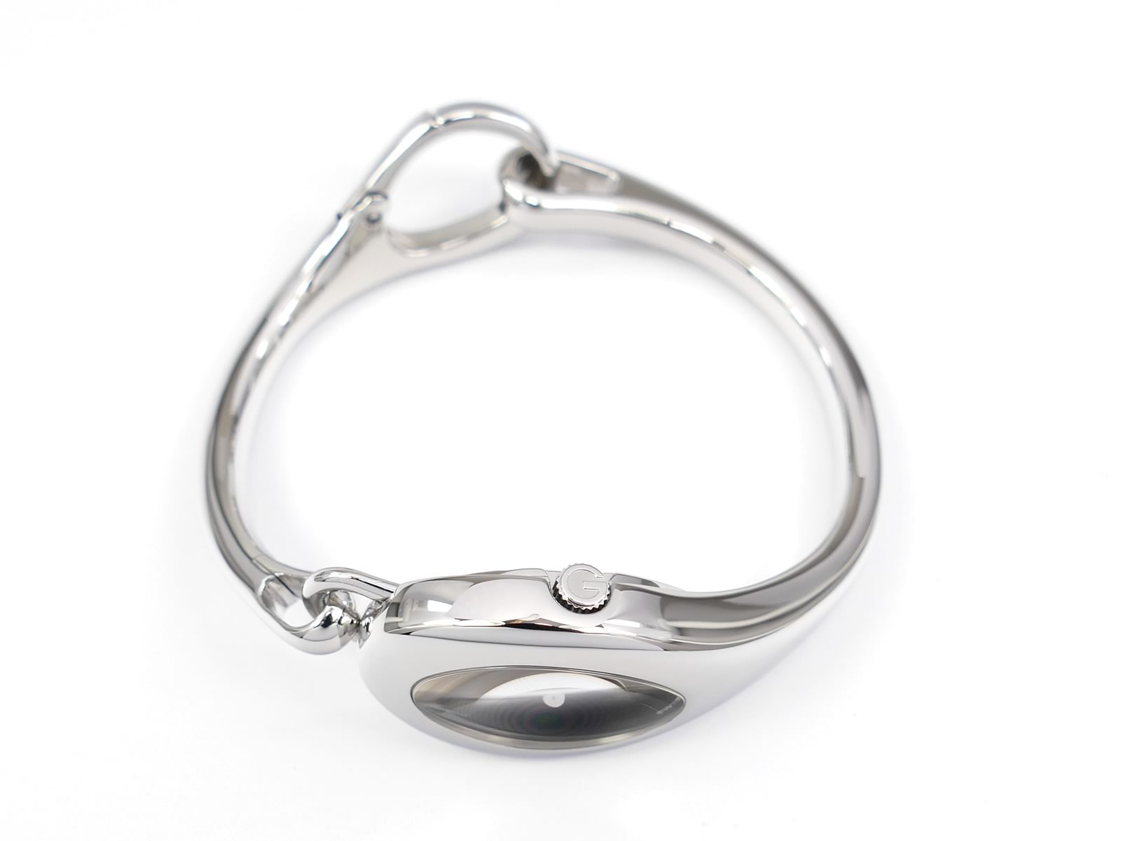 Gucci Horsebit 103 Stainless Steel crown