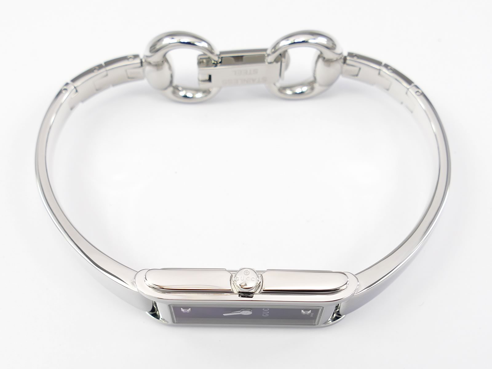Gucci G-Line 109 Stainless Steel crown