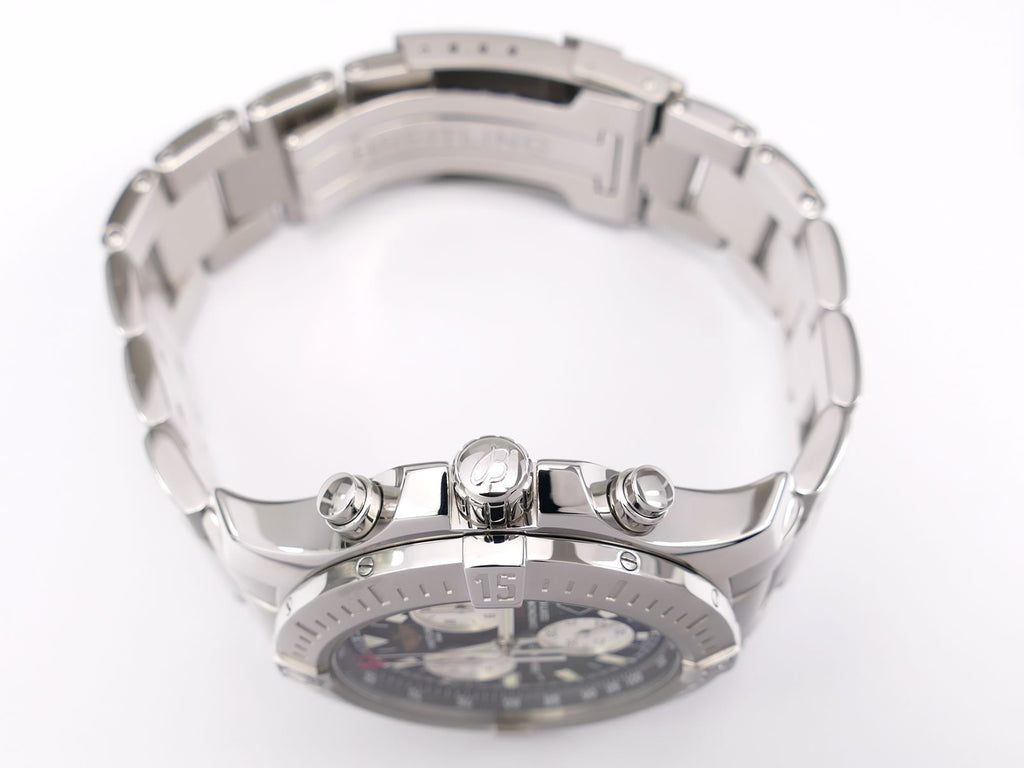 Breitling Colt Chrono II A73388 screw down crown