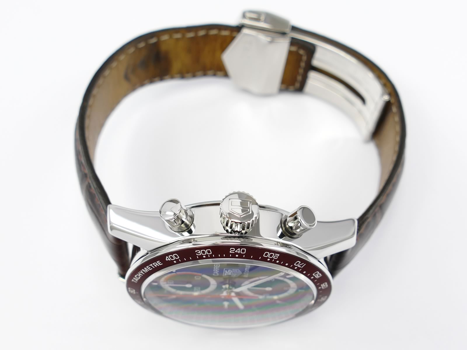 TAG Heuer Carrera CV2013.FC6234 crown and pushers