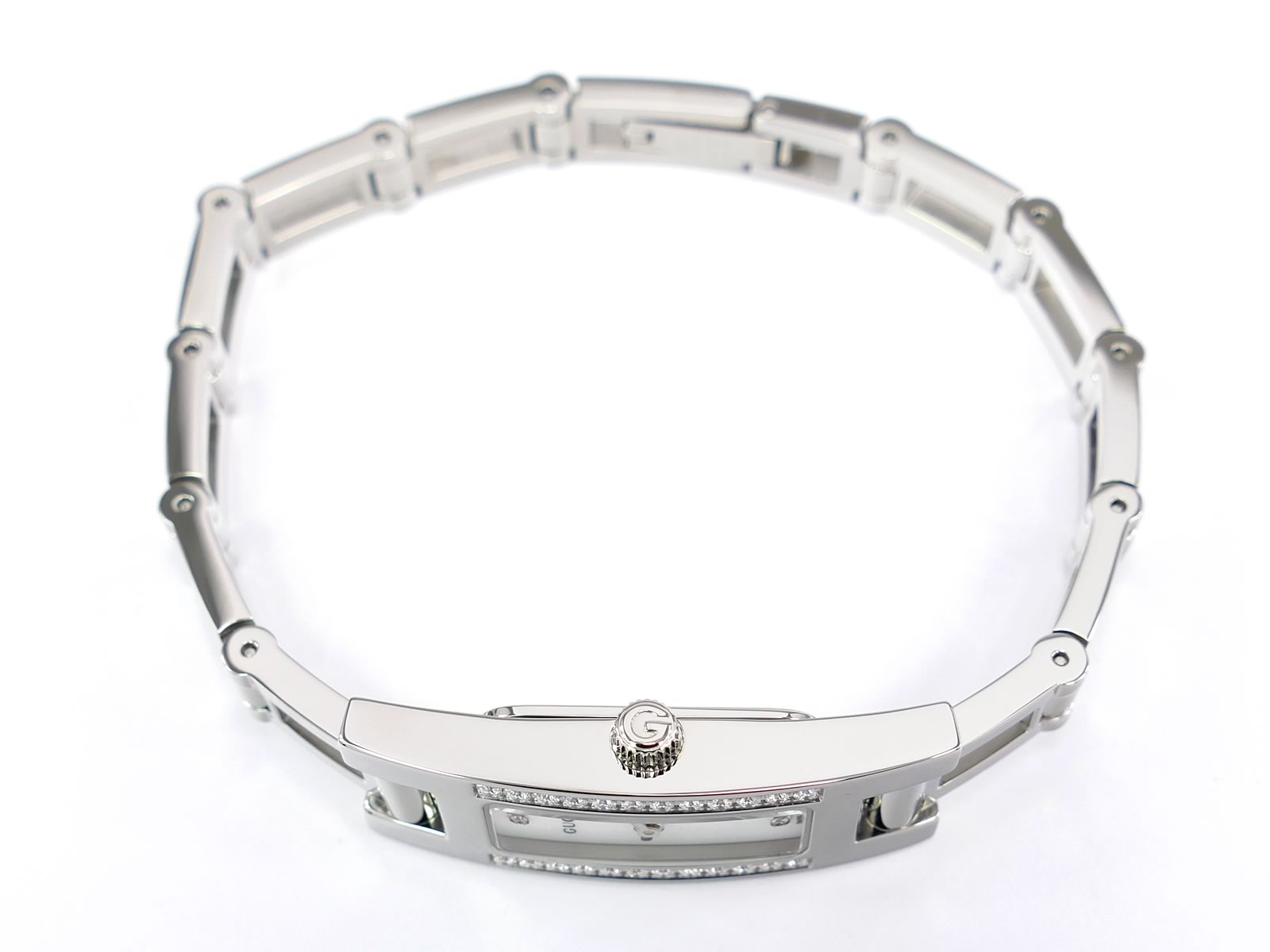 Gucci 3900L stainless steel crown