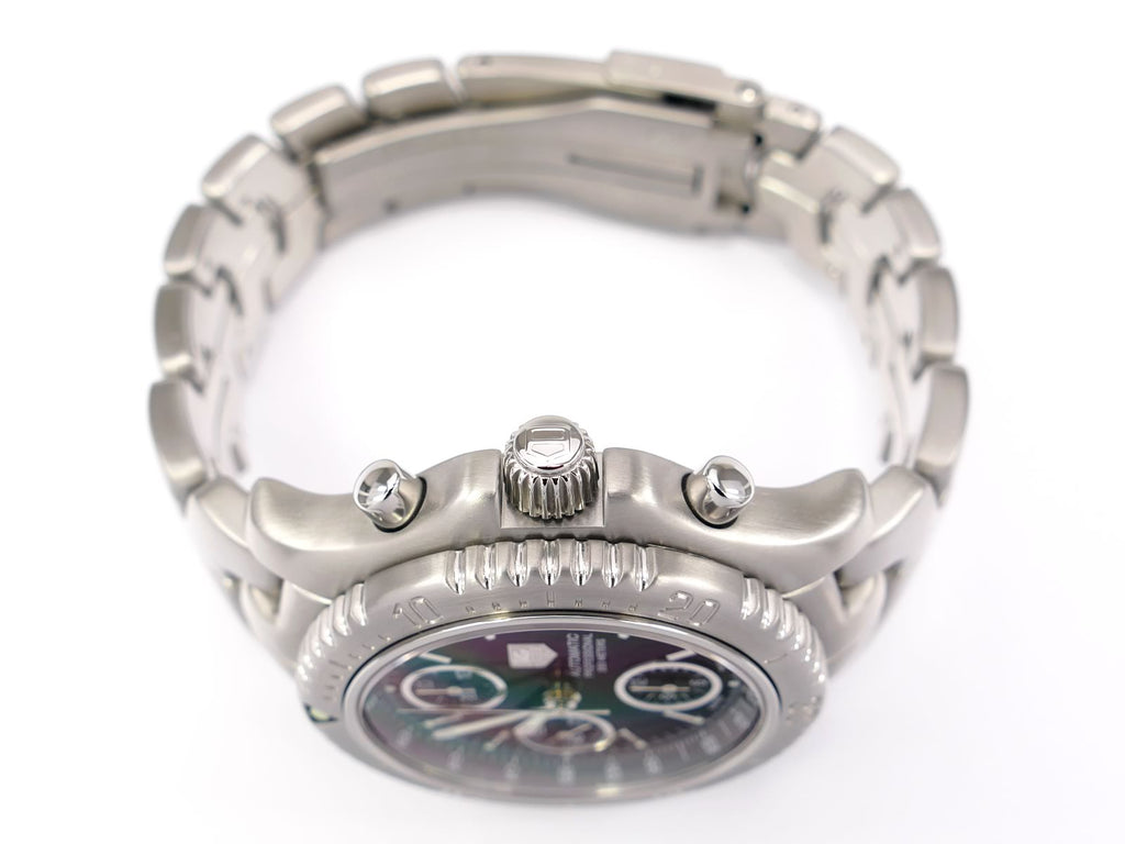 TAG Heuer Link CT2111 stainless steel screw down crown