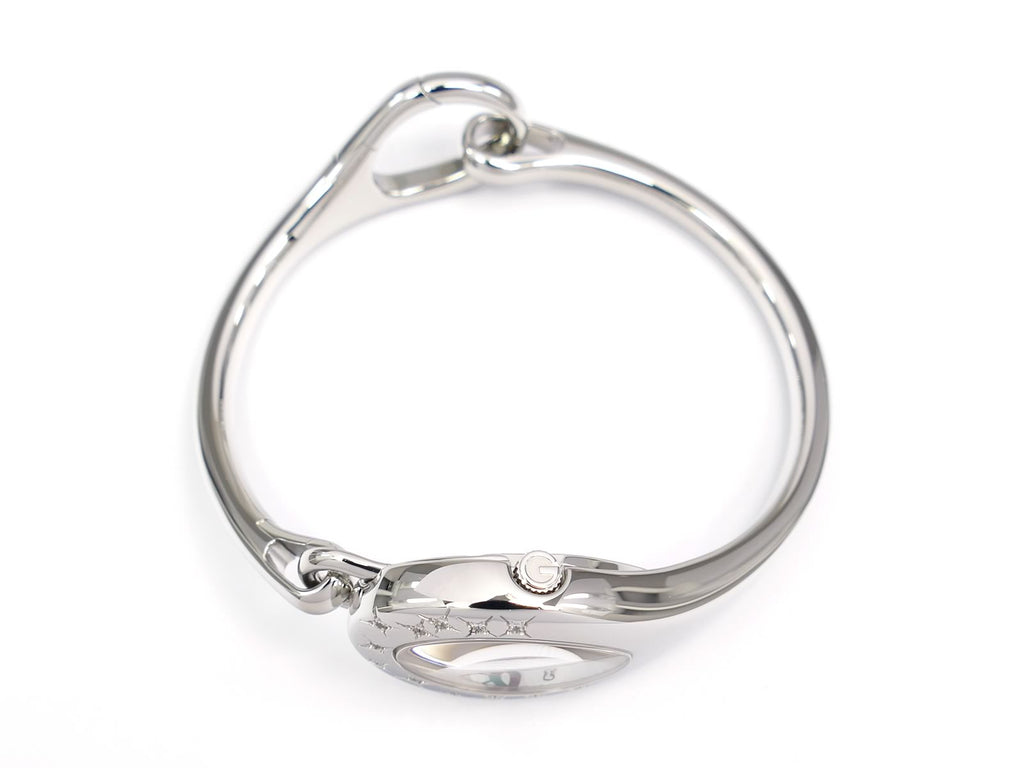 Gucci Horsebit 103 stainless steel crown