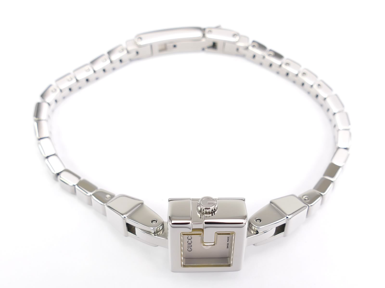 Gucci 102 Mini G Stainless Steel crown