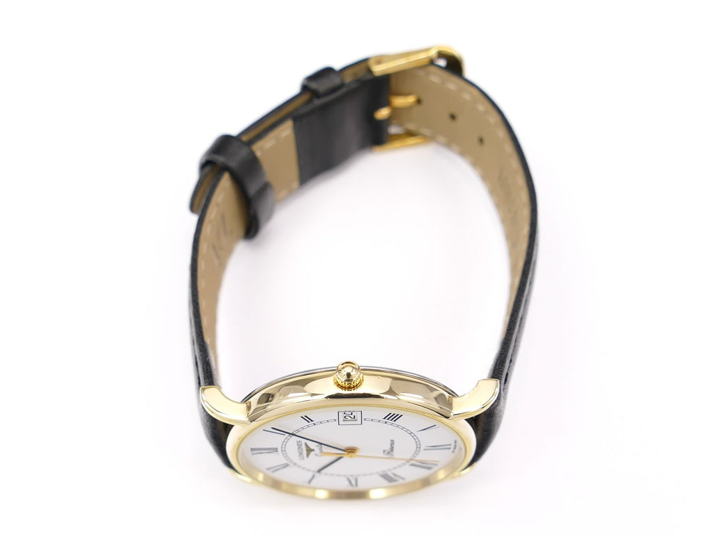 Longines Présence 18k Gold Plated crown