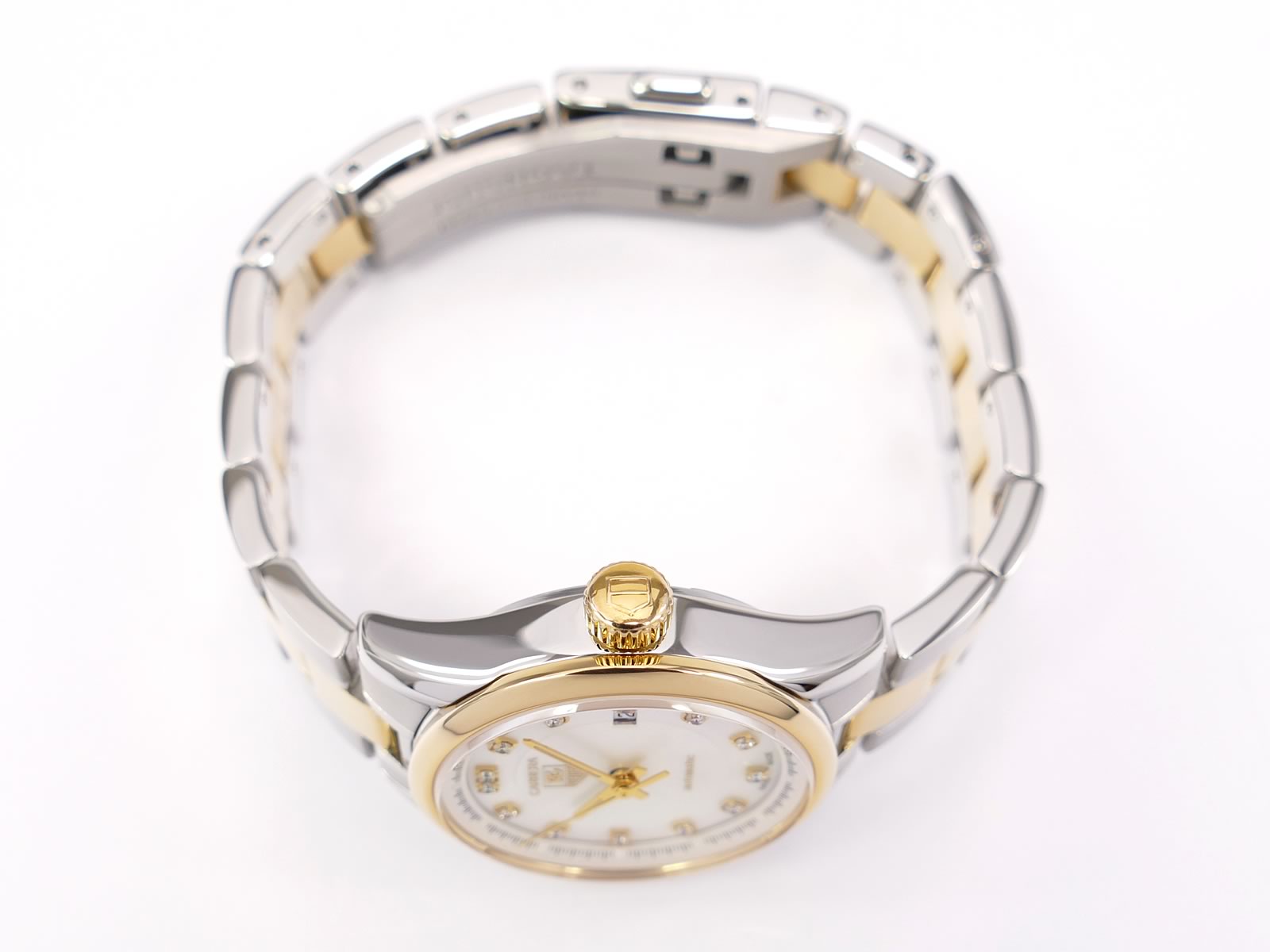 TAG Heuer Carrera WV2450.BA0797 18k Gold crown
